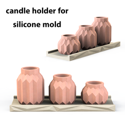 2.png candle holder for silicon mold
