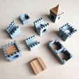 MarbleRunBlocks-MedievalCastlePack01.jpg Marble Run Blocks - Medieval Castle pack