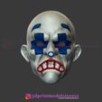 Henchmen_Clown_Mask_no6_02.jpg Henchmen Dark Knight Clown Joker Mask Costume Helmet
