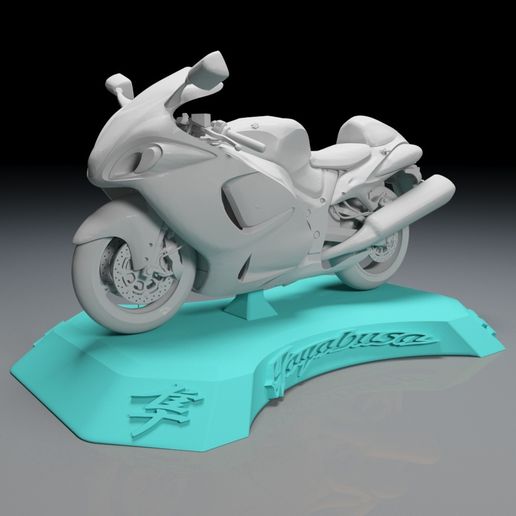 Suzuki GSX1300R Hayabusa 2015 3D Printable Model 3D model