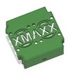 xmaxx motor cooler v9.png TRAXXAS XMAXX Dual Fan Motor Cooler (Or ESC)
