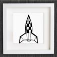 e744bbe0fb8ec61282ab17c9eb085f62_preview_featured.jpg Customizable Origami Retro Rocket