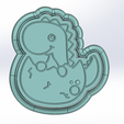 Screenshot_24.png Set of 3D Models for Dinosaur-Shaped Cookie Cutters