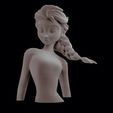 1.jpg Disney Elsa Frozen Statue Sculpt 3D Print Files (Download files) figure digital pattern 3D Princess printing figurine
