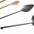 6.jpg Spoon 3D Model Collection