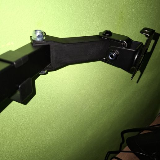 MONITOR HOLDER ARM EXTENSION 3D model