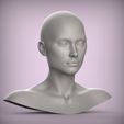 2.20.jpg 26 3D HEAD FACE FEMALE CHARACTER FEMALE TEENAGER PORTRAIT DOLL BJD LOW-POLY 3D MODEL
