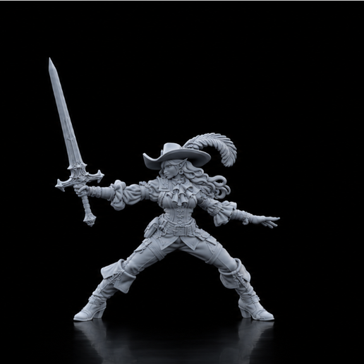 Waterdhavian Fencer: Elegant Elf Duelist