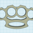 BKPH1.png Brass Knuckle Pull Cord Handle