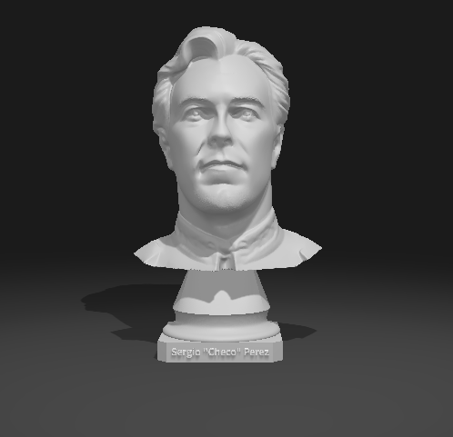 SP1C.png Sergio "Checo" Perez Premium Statue