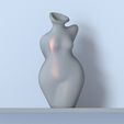 Vase-Bust3-JPG6.jpg Download STL file Vase woman bust • Model to 3D print, Giordano_Bruno