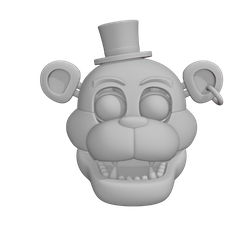 Glamrock-Freddy.png FNAF / Five Nights at Freddy's Glamrock Freddy Head