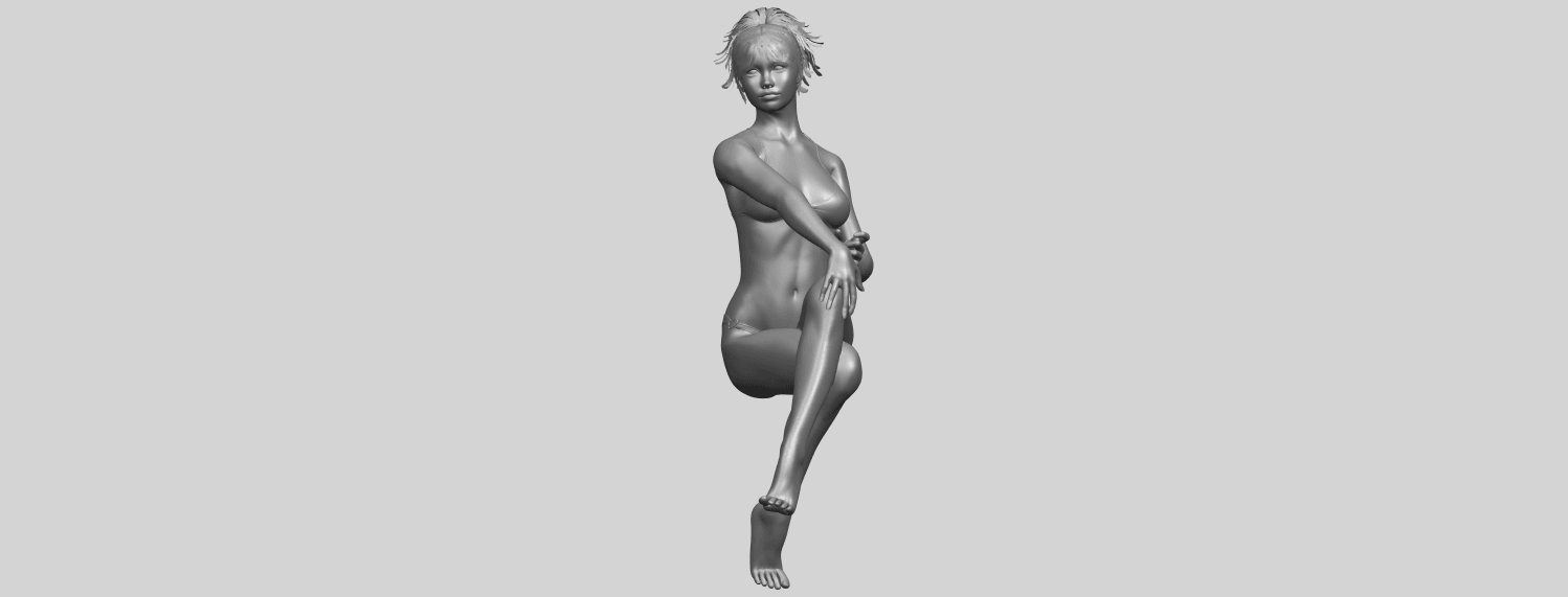 20_TDA0664_Naked_Girl_H02A04.png Download free file Naked Girl H02 • Model to 3D print, GeorgesNikkei