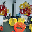 Capture d’écran 2017-08-24 à 11.48.04.png Free 3D file Hexagon fractal shelf・Design to download and 3D print