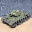 Painted-T-34.jpg Turret Ring Converter for 28mm T-34/85