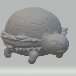 Tortue-humburger.jpg STL-Datei Humburger Schildkröte・Modell für 3D-Drucker zum Herunterladen