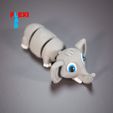 Elephant-articulated.jpg Movable little elephant | Elephant Flexi LAB