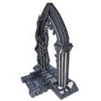 Arch-Gate-A-With-Vines-Mystic-Pigeon-Gaming-3.jpg Arched Portal and Feywilds Portal Tabletop Terrain Set