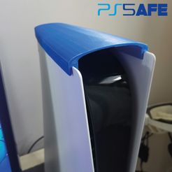 1.jpg Download STL file PS5AFE - A PlayStation 5 Dust Protector • 3D printer design, rocknrollah84