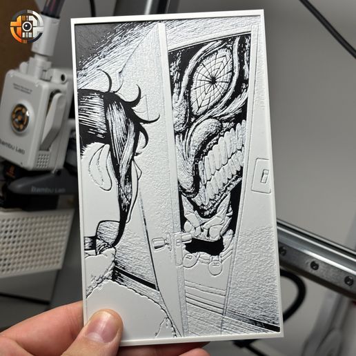 GRANNY MOMO OKARUN | DANDADAN - HUEFORGEENTHUSIAST - MANGA PANEL 3D model