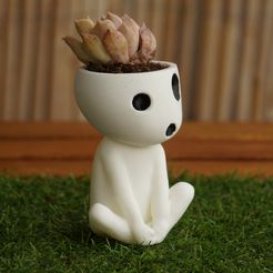 DSC00643.jpg STL file kodama flower pot・3D printable design to download