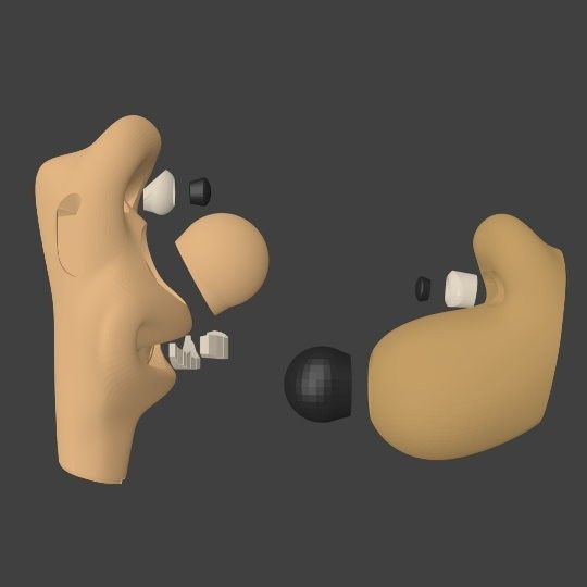closeup assembly1.jpg 3D-Datei Wallace and Gromit kostenlos・3D-druckbares Modell zum herunterladen, reddadsteve