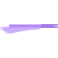 1858 - loading lever.stl Remington Revolving Carbine Rifle (Replica/Prop/Toy)