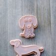 424c6514-e347-47d4-9a94-52c1da3c459b.jpg DACHSHUND COOKIES CUTTERS - DACHSHUND DACHSHUND COOKIE CUTTERS KIT 2