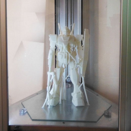 Full rebuilded GUNDAM -MeshMixer supports 3D model