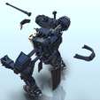 49.png Zyxsin combat robot (22) - BattleTech MechWarrior Scifi Science fiction SF Warhordes Grimdark Confrontation
