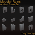 Pieces1.png Modular Ancient Ruins - Full Set