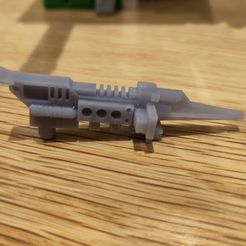 Transformadores Megatron G2 Reemplazo del arma