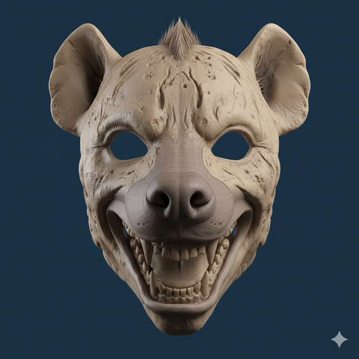 hyper detailed mask, werewolf mask STL, cyberpunk mask STL, mask display STL, anime style mask STL, haunted mask STL, steampunk mask STL, comfortable wearable mask, battle mask STL, decorative mask STL, lightweight mask STL, manga mask STL, superhero mask