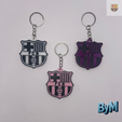 Diseno-sin-titulo-2.png Schlüsselanhänger Barca / Barcelona