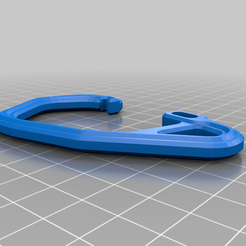 3D file Keychain Carabiner // llalavero Mosqueton・3D printable model to  download・Cults
