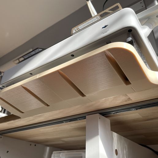 3D Printer Desk Extension Bracket, Compatible with Bambu Lab A2L, Large Format Stand