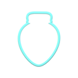 1.png Christmas Light Bulb Cookie Cutters | STL File