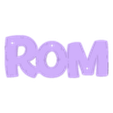 FOND ROM.STL Romane, Luminous First Name, Lighting Led, Name Sign
