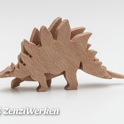 026476d576919d369934643b43472fcb_display_large.jpg Free STL file Dino Stegosaurus 3-layered-animal cnc/laser・3D printing design to download