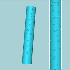 f.png Textura Rollo 63 Pokemon Negativo - Fondant Decoration Maker