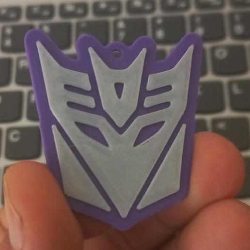🗝️ Decepticons Keychain・Free STL File for 3D printing・Cults
