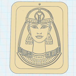 0.png Descargar archivo STL gratis Cleopatra modelo 5 • Modelo para la impresión en 3D, oasisk