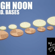 HighNoonBases.png Z.O.D. High Noon Theme Bases (28mm/Heroic scale)