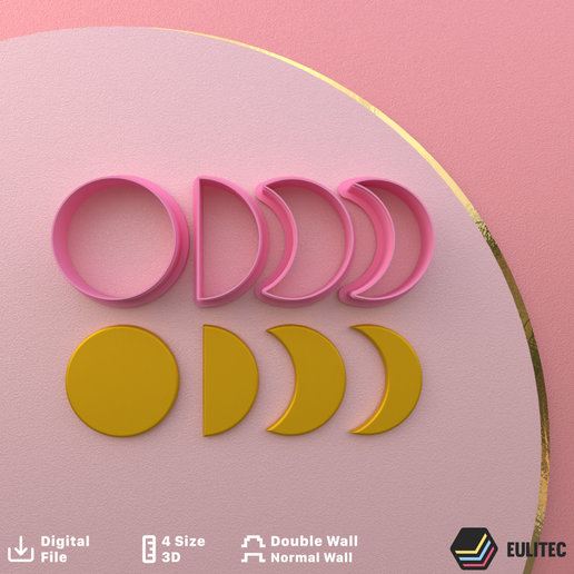 POLYMER CLAY CUTTERS/EULITEC.COM/CC/COPYRIGHTED LICENSE 3D model