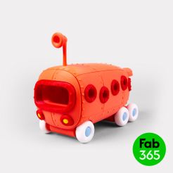 Bikini_bus_01.jpg Archivo 3D Autobús de Fondo de Bikini - Bob Esponja・Idea de impresión 3D para descargar