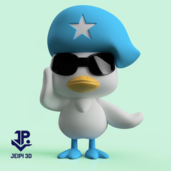 MARZO_001.png STL file QUAXLY_ POKEMON_ DUCK_ DUCK_ DUCK・3D printable model to download