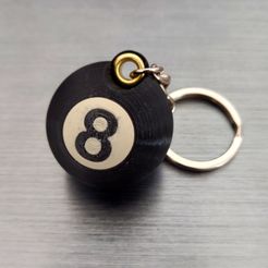 Portada.jpg Eight Ball Keychain