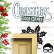 046a.jpg 🎅 Christmas door corner (santa, decoration, decorative, home, wall decoration, winter) - by AM-MEDIA