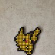 20230831_145546.jpg 025 Pikachu pixel art    (Updated with .3mf version)