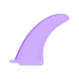 Trueline Fin Completed A v1.stl Longboard Fin File